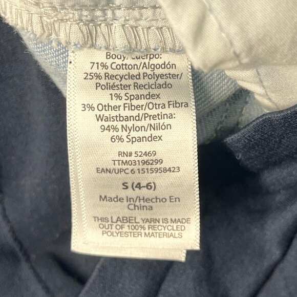 Time & Tru faded wash blue maternity straight leg jeans size small - Picture 5 of 8